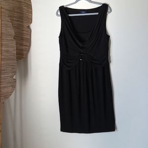 Women's Chaps dress in Black size extra large
